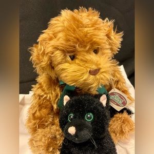 Ganz Cottage Collectible “Bailey”&”Black cat” pair